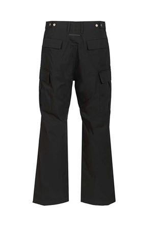 Pantaloni in cotone nero MM6 MAISON MARGIELA | SH0KA0061M35734900